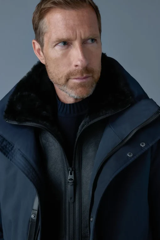 SULLIVAN 2-in-1 Down Coat with Removable Bib