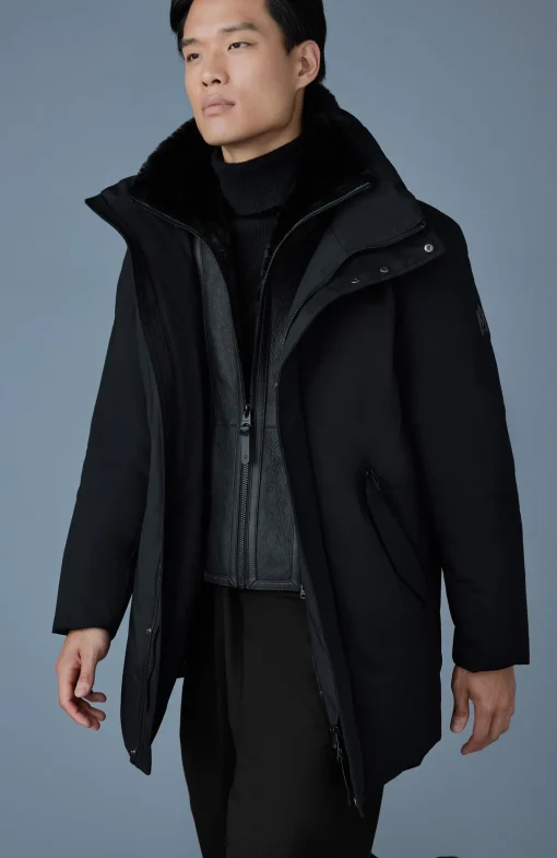 SULLIVAN 2-in-1 Down Coat with Removable Bib