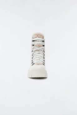 SUMMIT shearling-lined lamb leather ankle boot for women