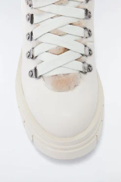 SUMMIT shearling-lined lamb leather ankle boot for women