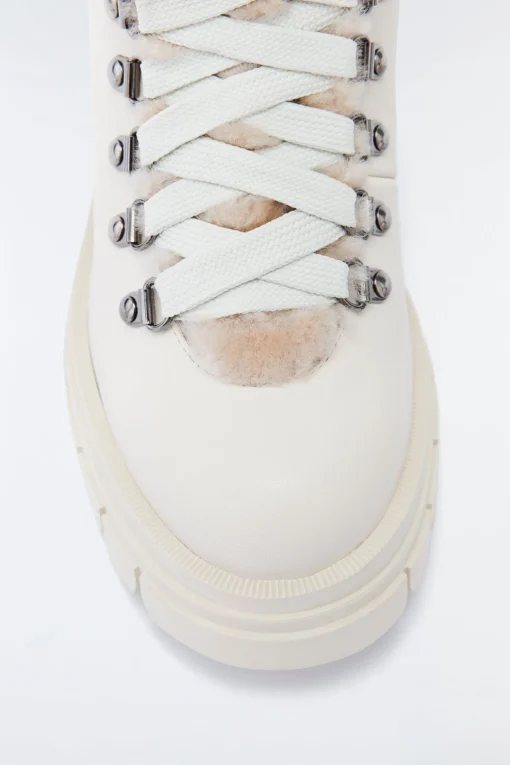 SUMMIT shearling-lined lamb leather ankle boot for women