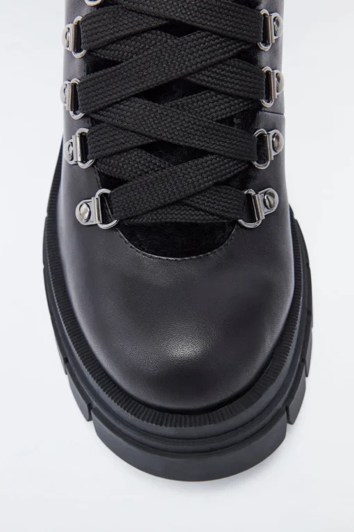 SUMMIT shearling-lined lamb leather ankle boot for women