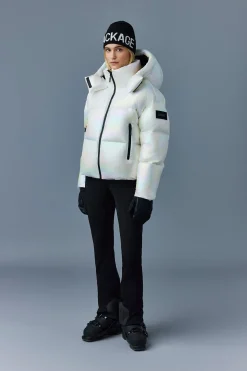 TESSY-PRL Quilted own jacket with removable hood