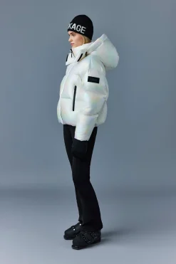 TESSY-PRL Quilted own jacket with removable hood