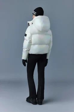 TESSY-PRL Quilted own jacket with removable hood