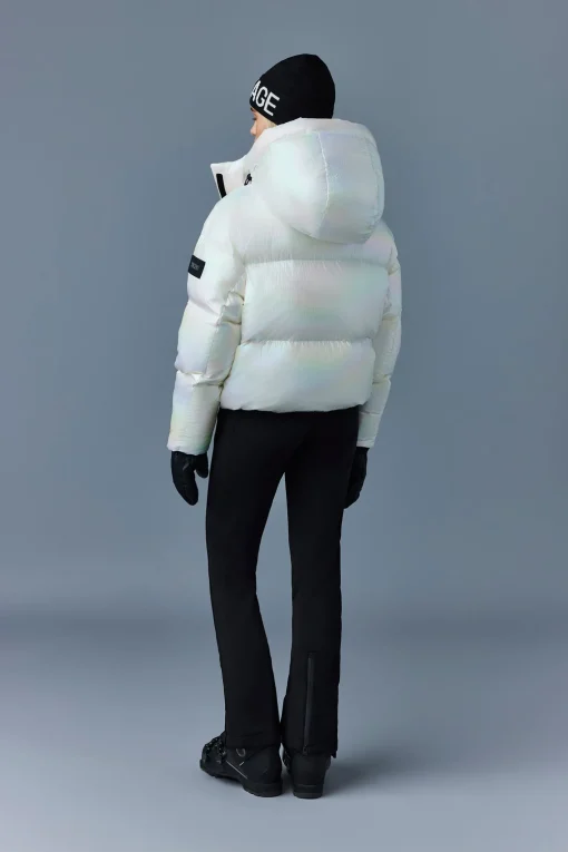 TESSY-PRL Quilted own jacket with removable hood