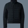TRAVIS Perpendicular channel quilt down jacket