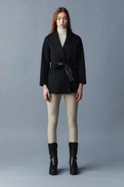TYRA Double-Face wool robe jacket