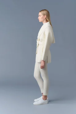 TYRA Double-Face wool robe jacket