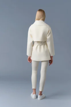 TYRA Double-Face wool robe jacket