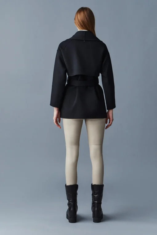 TYRA Double-Face wool robe jacket