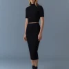 WYNONA Stretch Viscose Pencil Skirt