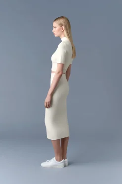 WYNONA Stretch Viscose Pencil Skirt