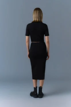 WYNONA Stretch Viscose Pencil Skirt