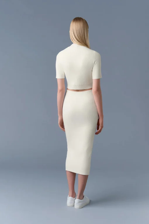 WYNONA Stretch Viscose Pencil Skirt